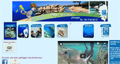 Desktop Screenshot of portovecchioplongee.fr